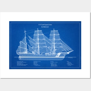 Eagle wix-327 United States Coast Guard Cutter - ABD Posters and Art